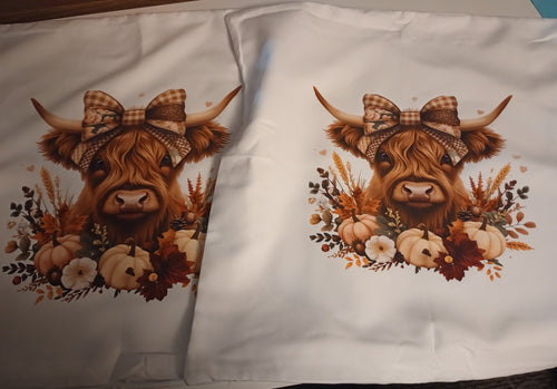 HER- 2 Pillow Cases 17.5x17.5