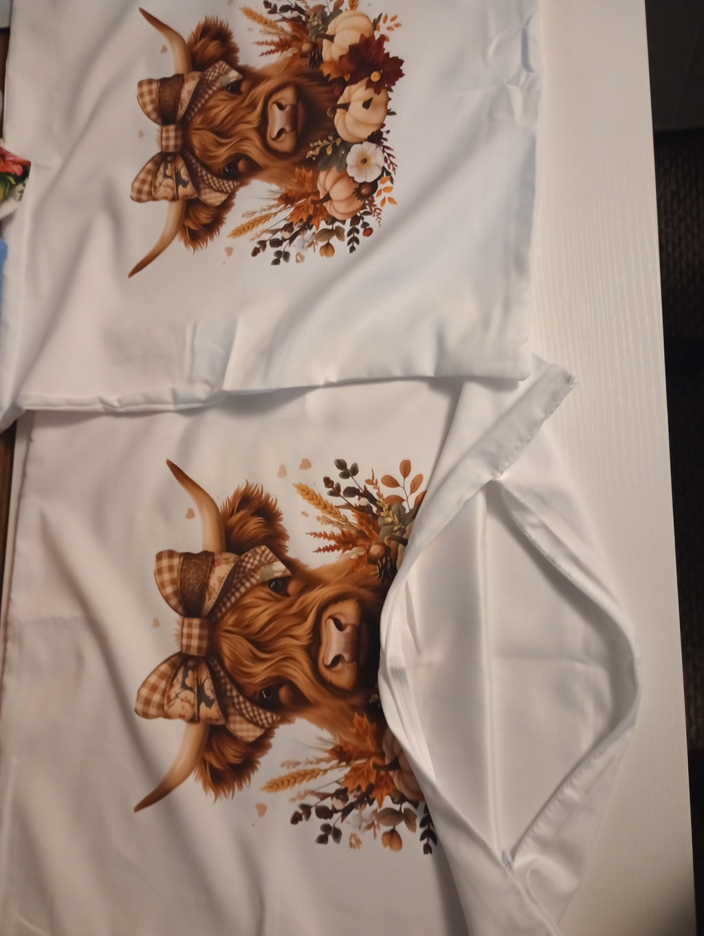 HER- 2 Pillow Cases 17.5x17.5