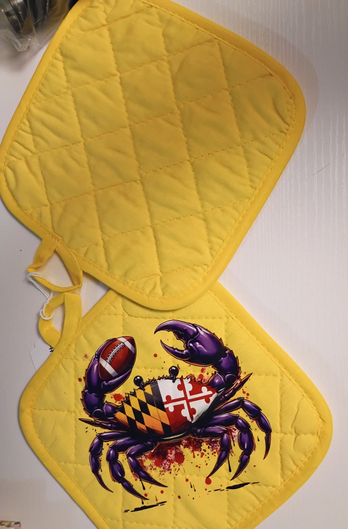 Ravens crab pot holders