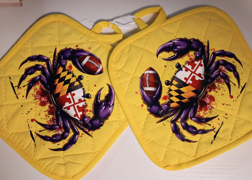 Ravens crab pot holders